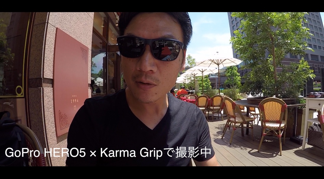 GoPro HERO5 BLACK　標準マイクは使えるのか？