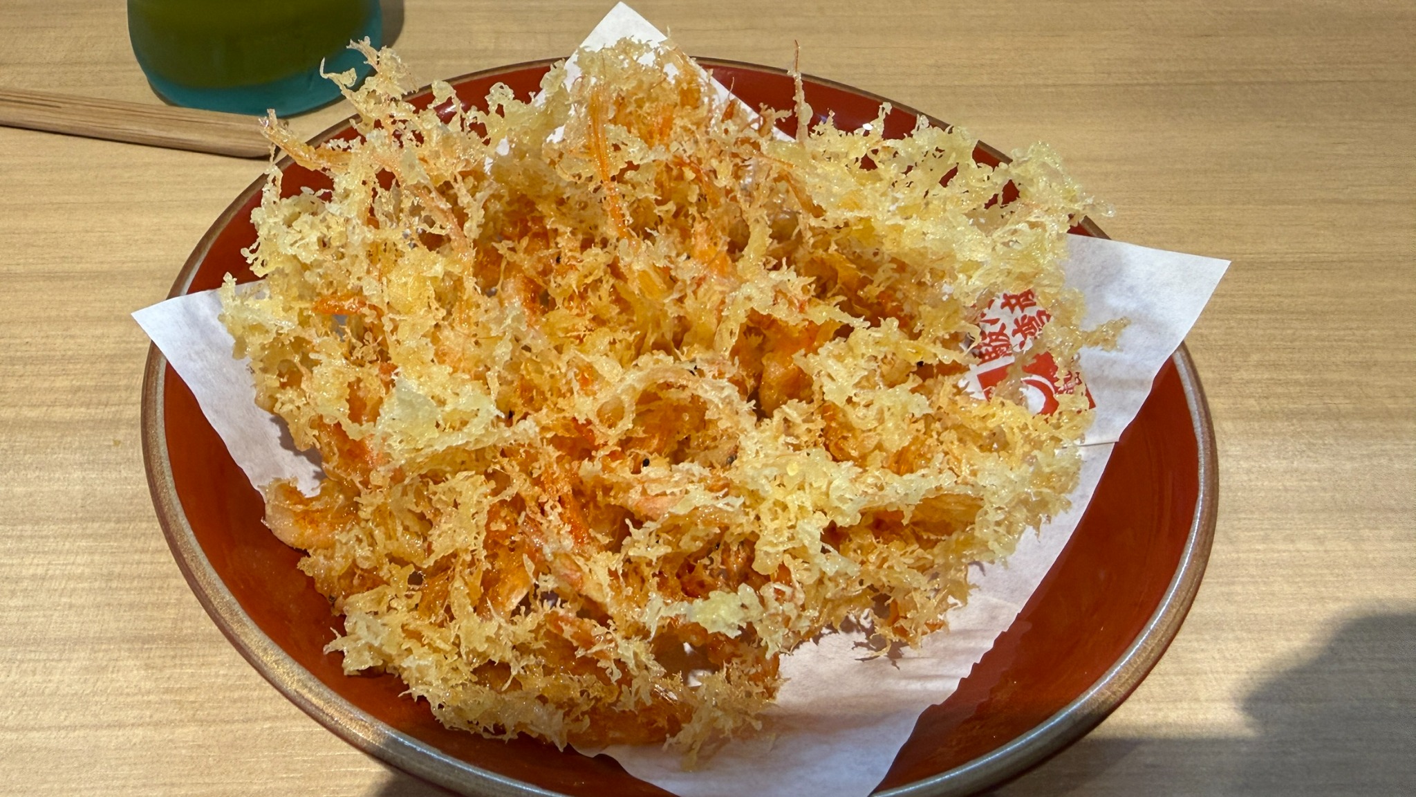 ランチのかき揚げ