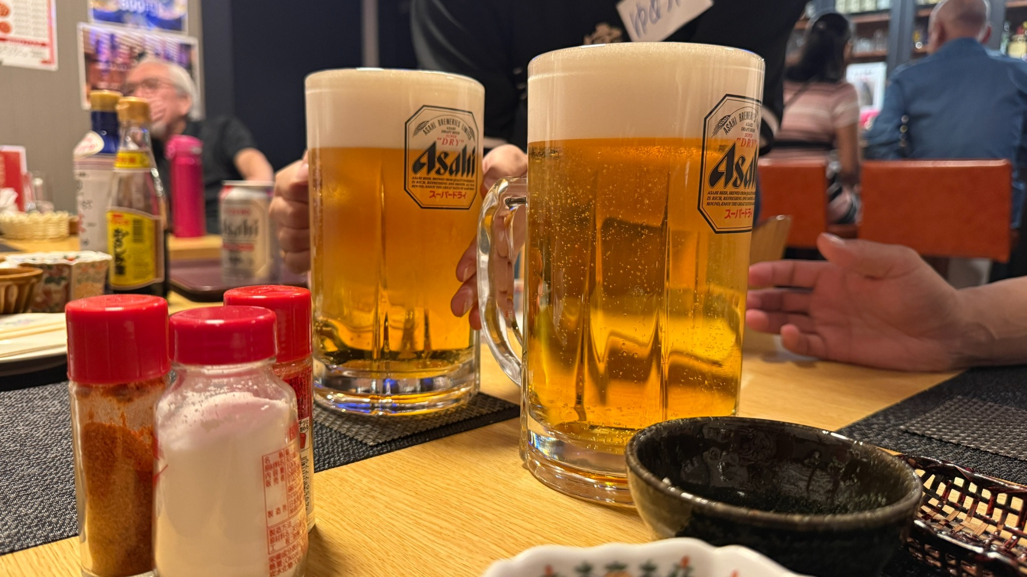サウナ飯で初めての超特大1リットルビール