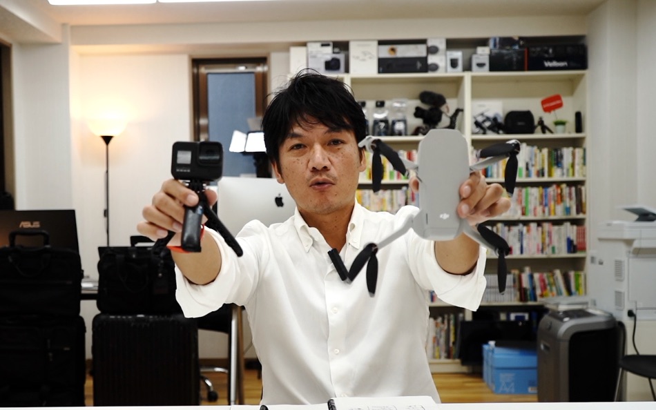 ゴープロ 8か、マビックミニか、どっちを買おうか迷っている人へ　/ Gopro8 or Mavic mini ?