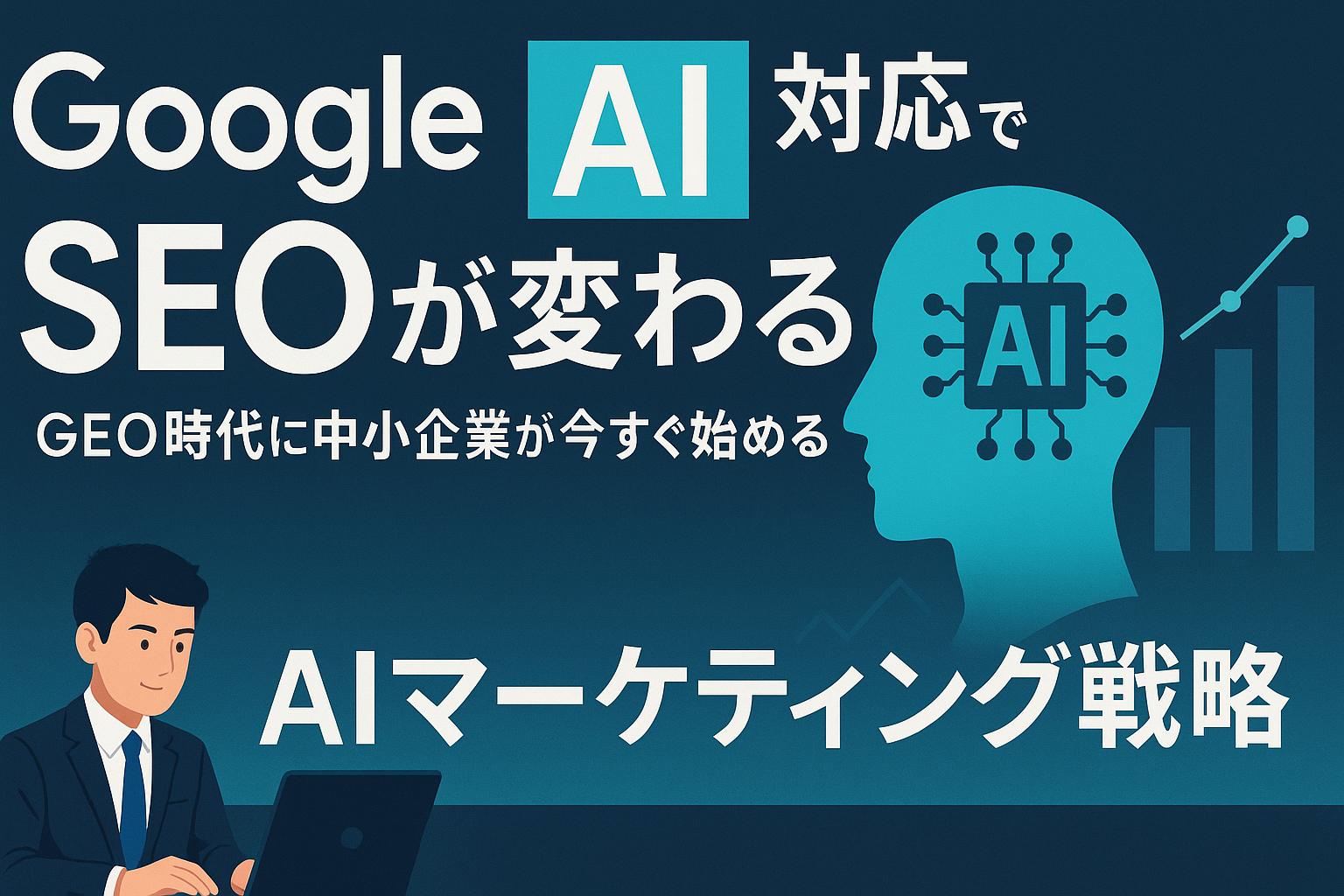 Google AIモード対応でSEOが変わる：GEO時代に中小企業が今すぐ始めるAIマーケティング戦略